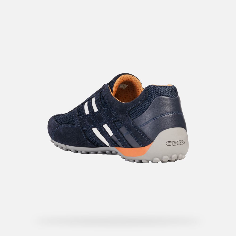 Geox Erkek Spor Ayakkabı Lacivert - Snake - ADC-901523